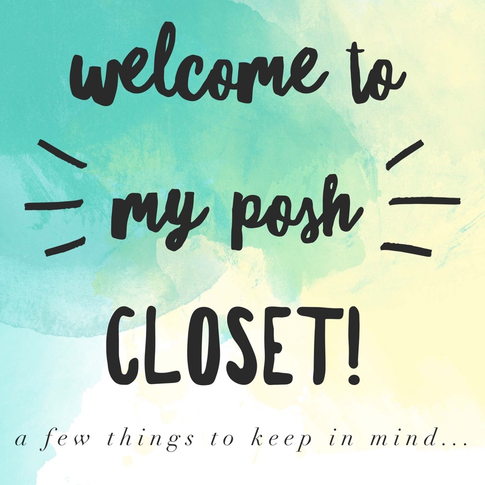 Welcome to my closet!